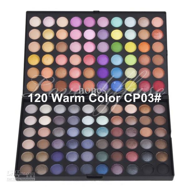 Paleta C de sombras 120 cores