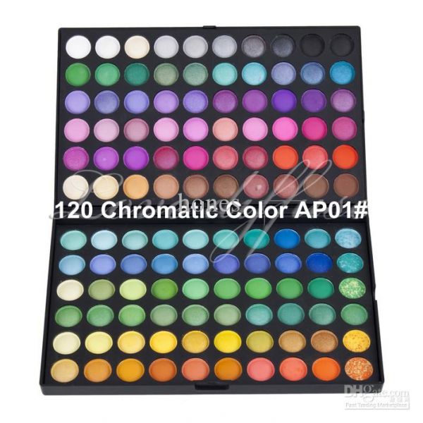 Paleta A de sombras 120 cores