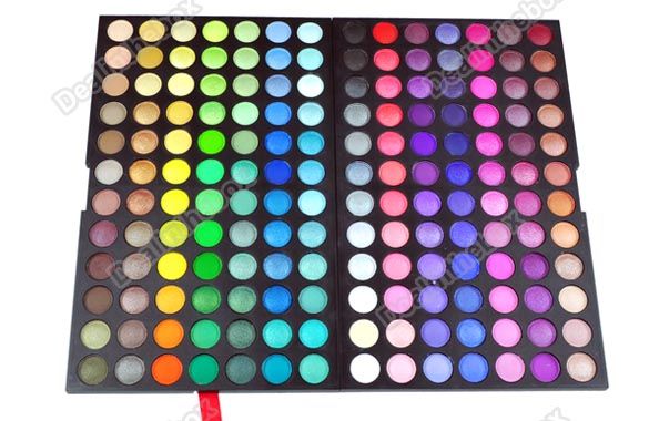 Paleta de sombras 168 cores